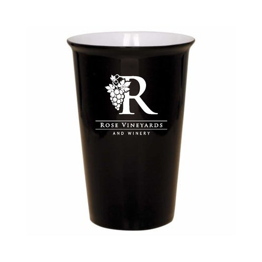 RVW- Ceramic Latte Cup With Silicone Lid -14oz - MERCH