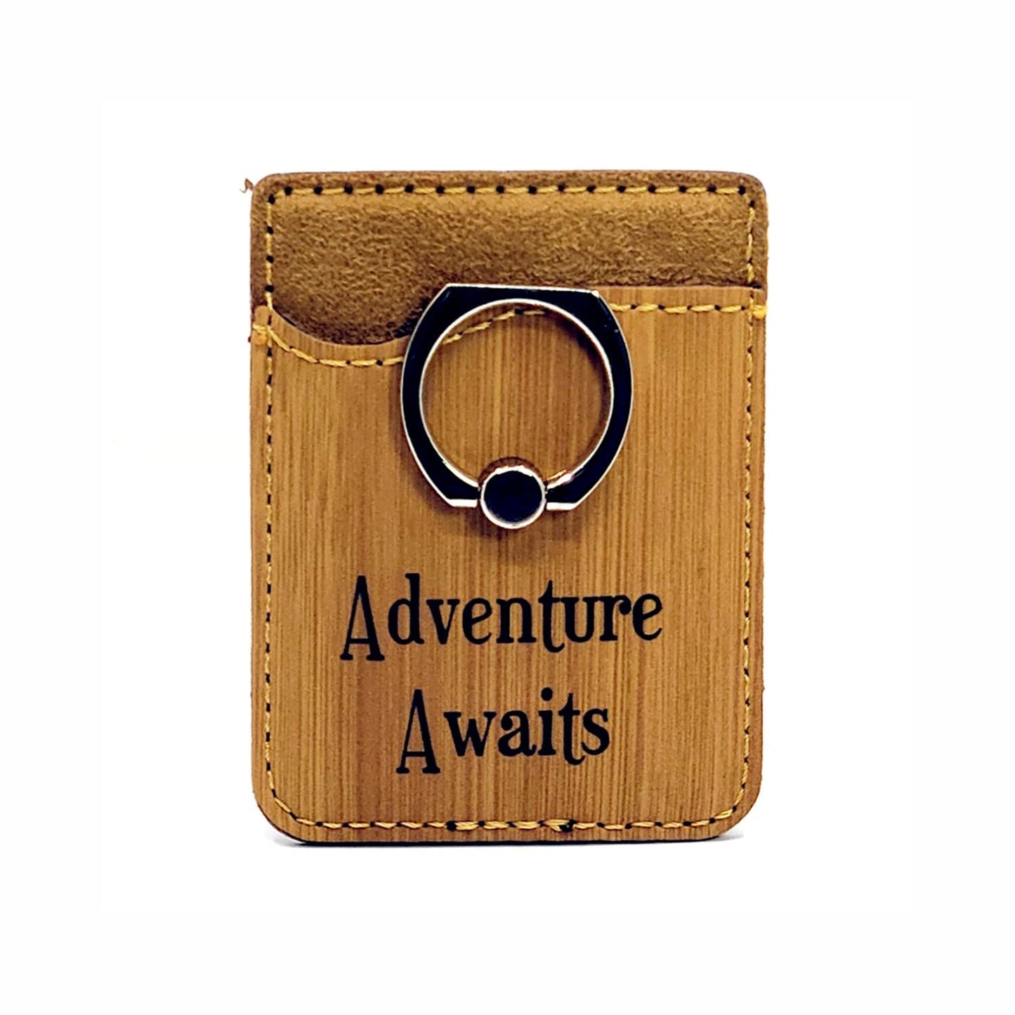 TEE - Leatherette Phone Wallet with Ring - MERCH