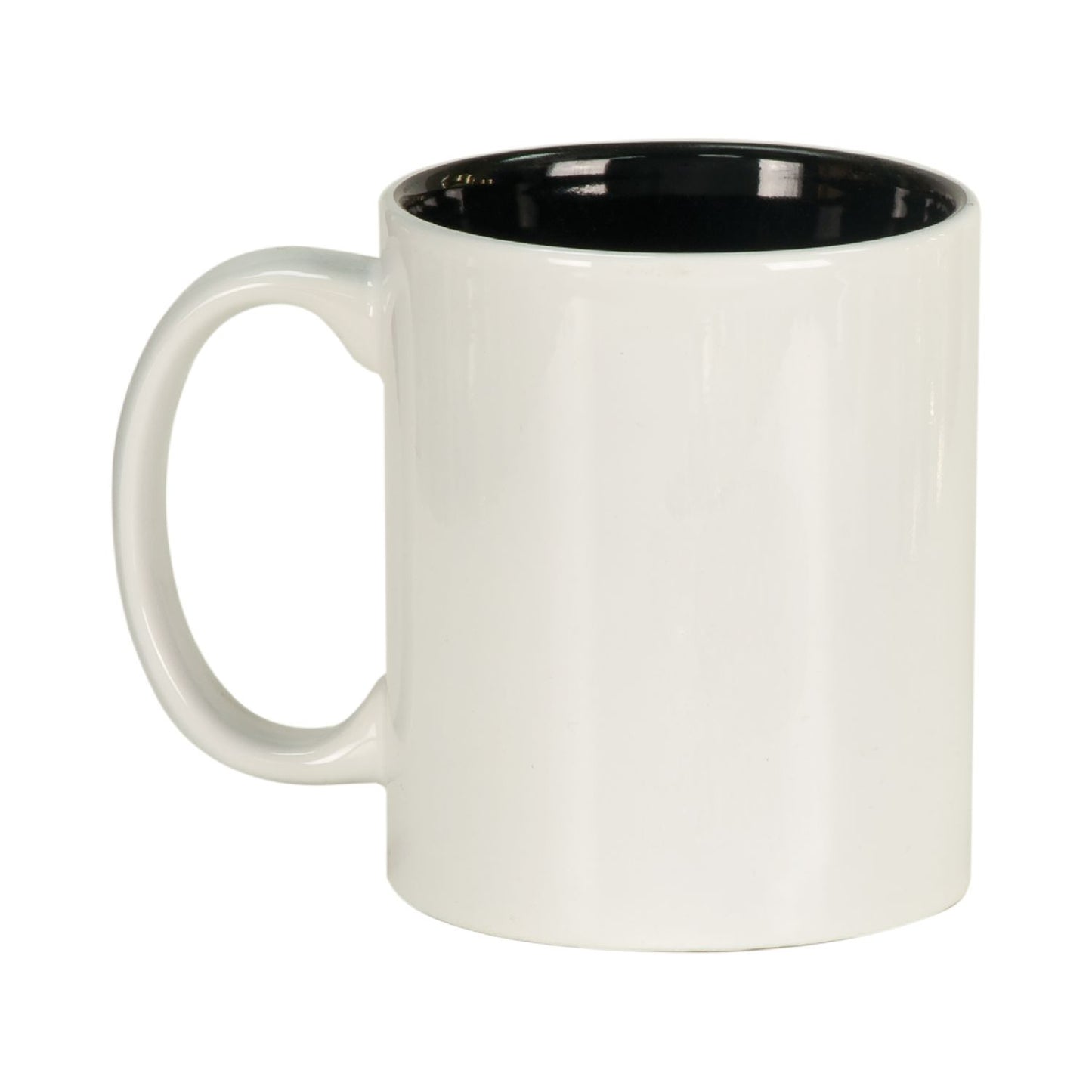Ceramic Coffee Cup with Black Interior -11oz